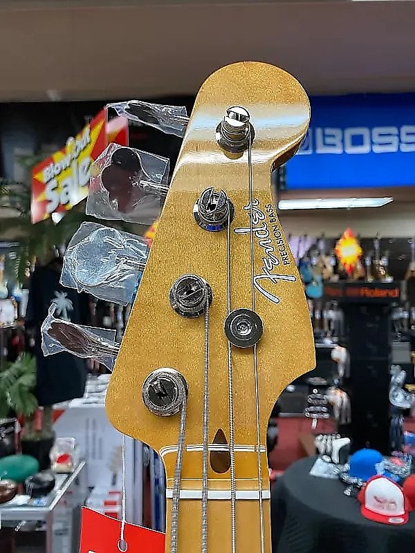 FENDER VINTERA 50s PRECISION BASS RED