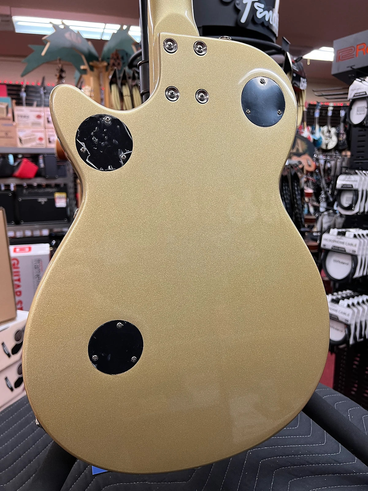 GRETSCH STREAMLINER JR JET GOLD DUST