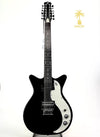 DANELECTRO 59X12 12 STRING SEMI HOLLOWBODY ELECTRIC GUITAR BLACK