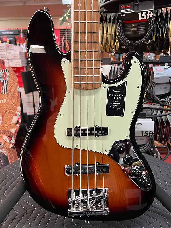 FENDER PLAYER PLUS JAZZ BASS V-3-TONE SUNBURST