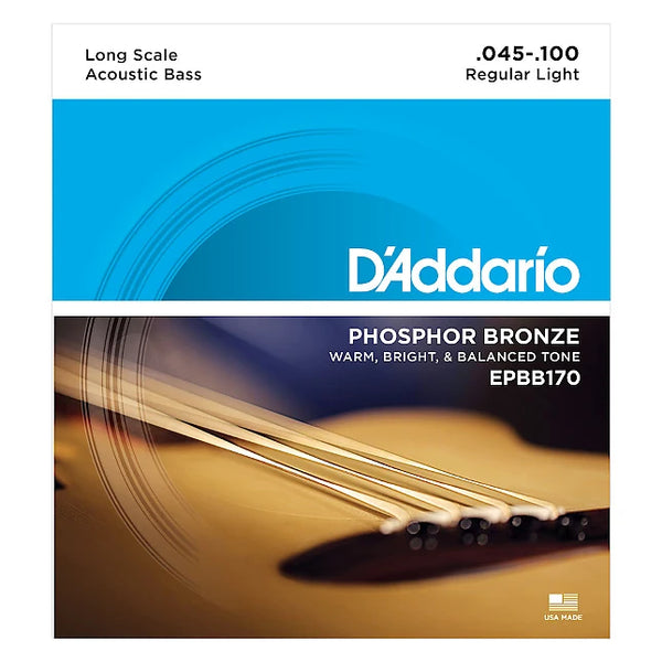 D'ADDARIO EPBB170 PHOSPHOR BRONZE BASS