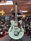 GRETSCH G2655T-P90 STREAMLINER CENTER BLOCK JR. DOUBLE-CUT P90 WITH BIGSBY-MINT METALLIC