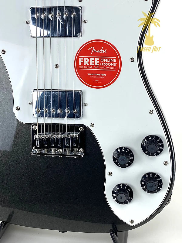 SQUIER AFFINITY SERIES TELECASTERD DELUXE-CHARCOAL FROST METALLIC
