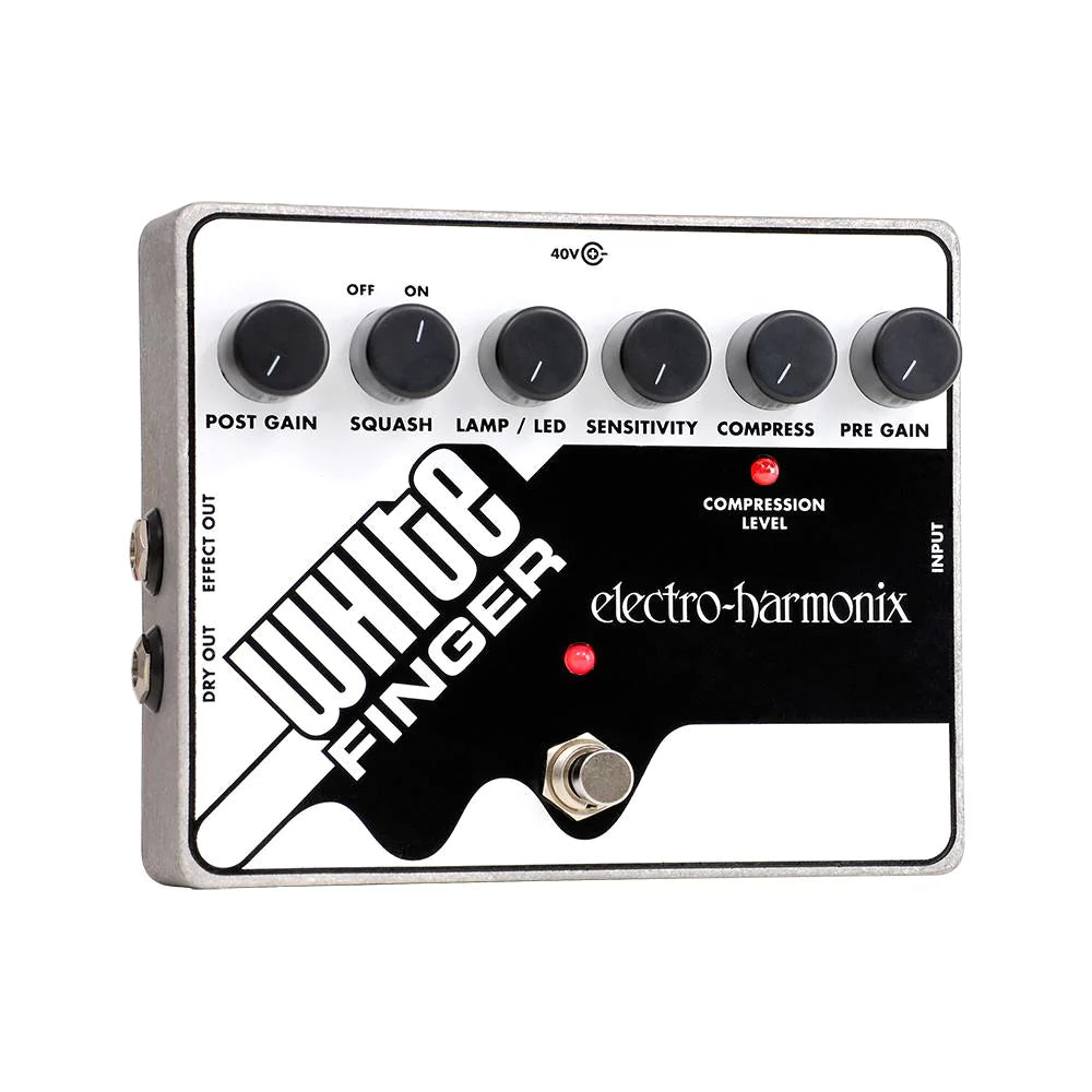 EHX WHITE FINGER COMPRESSOR