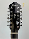 IBANEZ AEG5012 ACOUSTIC-ELECTRIC GUITAR-DARK VIOLIN SUNBURST