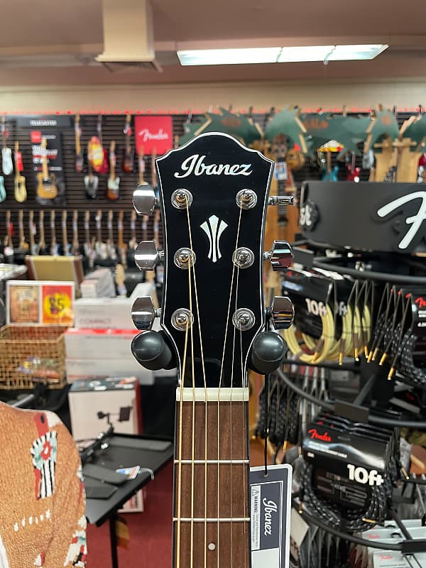 IBANEZ AEG50 ACOUSTIC-ELECTRIC GUITAR-DARK HONEY BURST HIGH GLOSS