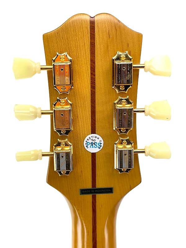 EPIPHONE J-200 ACOUSTIC GUITAR-AGED NATURAL ANTIQUE GLOSS