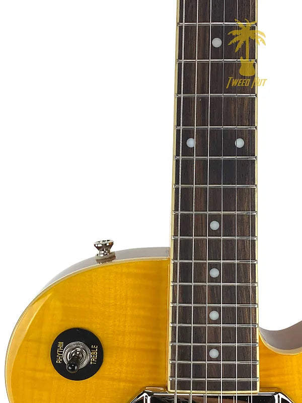 EPIPHONE WILDKAT W/BIGSBY SEMI-HOLLOW ELECTRIC GUITAR-ANTIQUE NATURAL