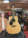 YAMAHA FG820 NATURAL SOLID LEFT HANDED