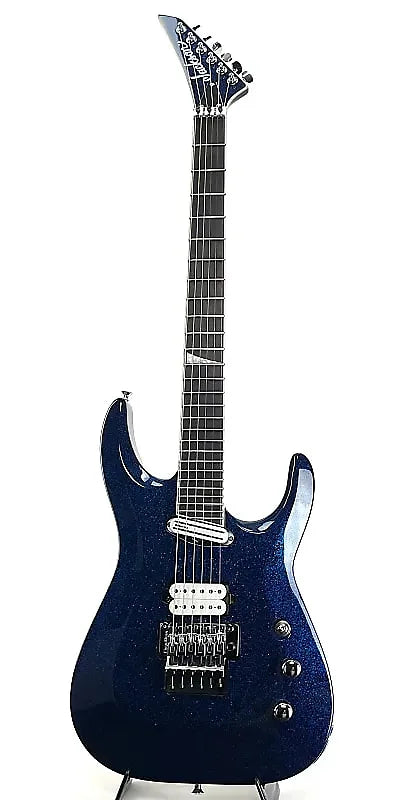 JACKSON LIMITED EDITION WILDCARD SERIES SOLOIST ARCH TOP EXTREME SL27 BLUE SPARKLE