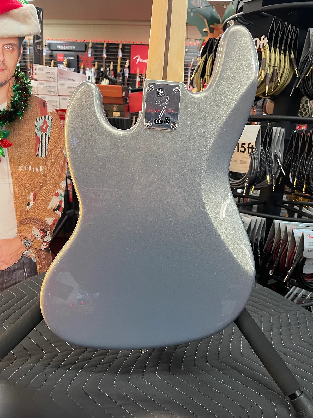 FENDER PLAYER JAZZ BASS SILVER